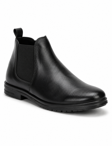 Tusker Atlas™ Chelsea Boot | Premium Comfort Slip-On Formal Boot | BLACK