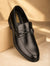 Tusker Shoes Men's Black Formal Horsebit Loafers | Premium Slip-On Dress Shoes