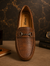 Tusker Milano Horsebit Driving Loafer – Vintage Walnut Brown